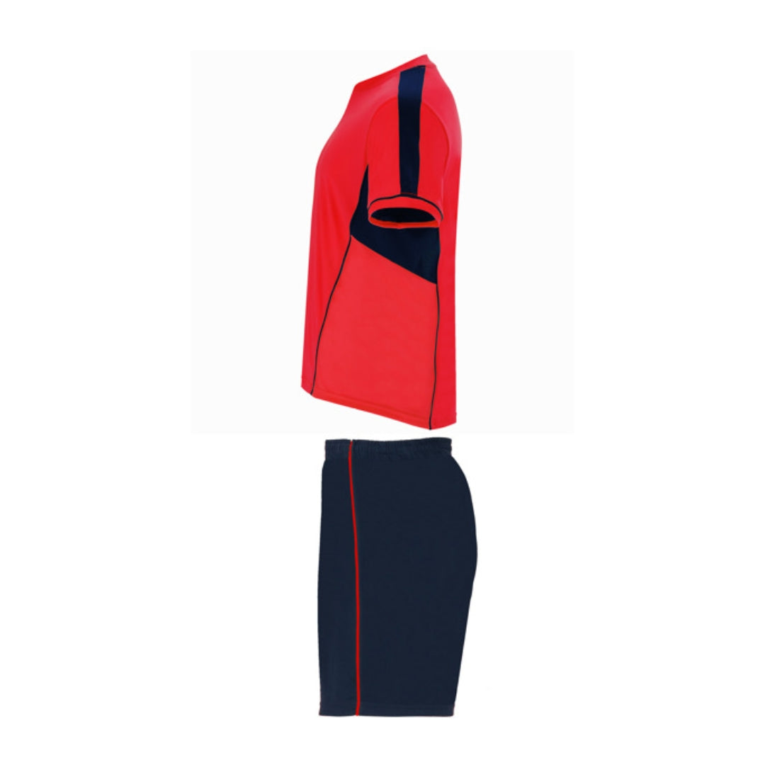 Conjunto camiseta + pantalón Roly Boca rojo marino