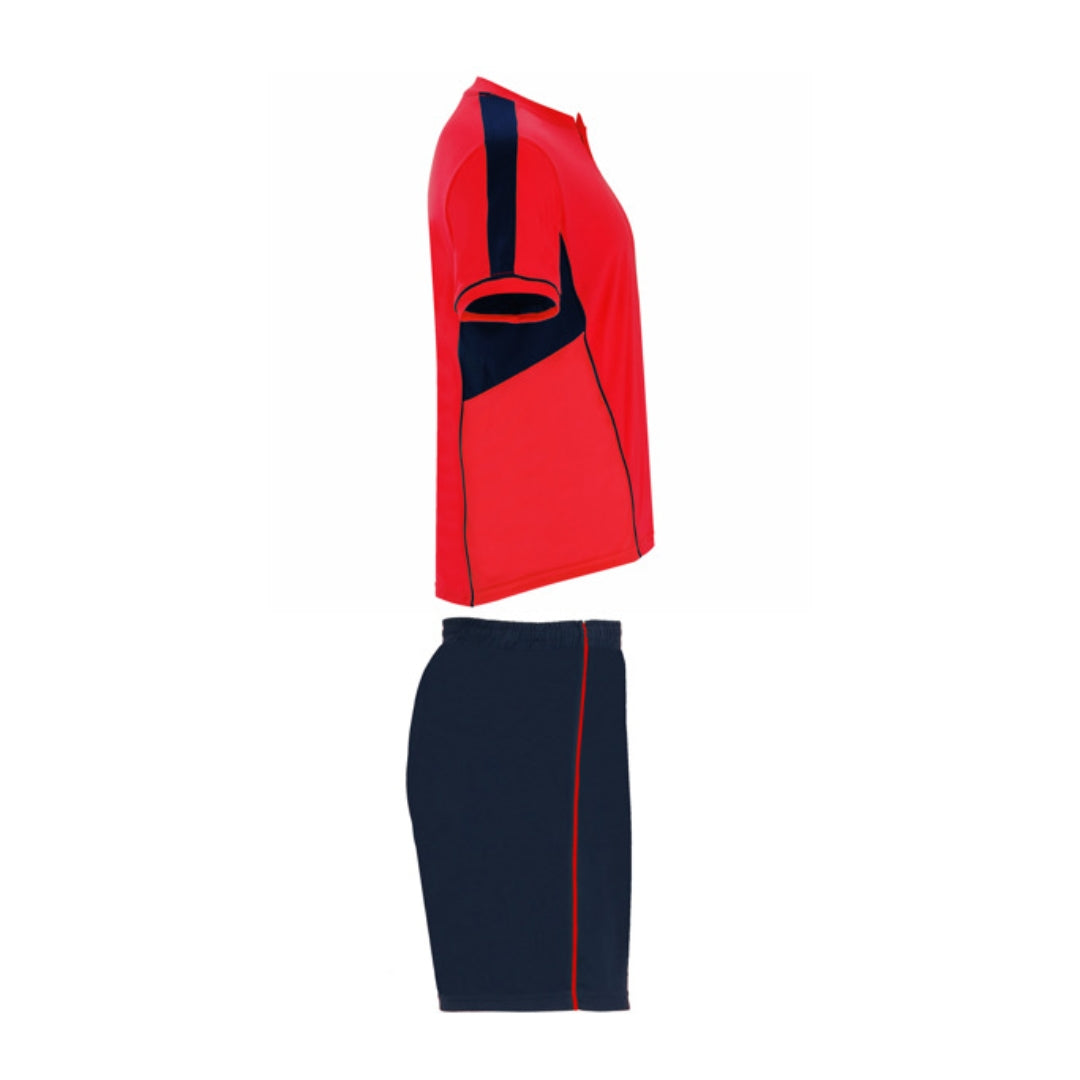 Conjunto camiseta + pantalón Roly Boca rojo marino