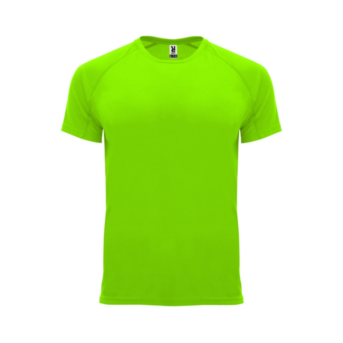 Camiseta Roly Bahrain verde fluor
