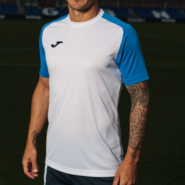 Camiseta Joma Academy IV blanco azul