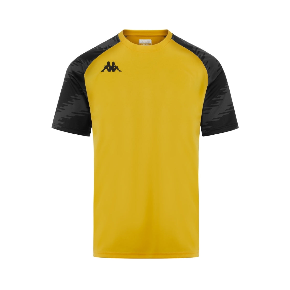 Camiseta Kappa Daverno amarillo negro