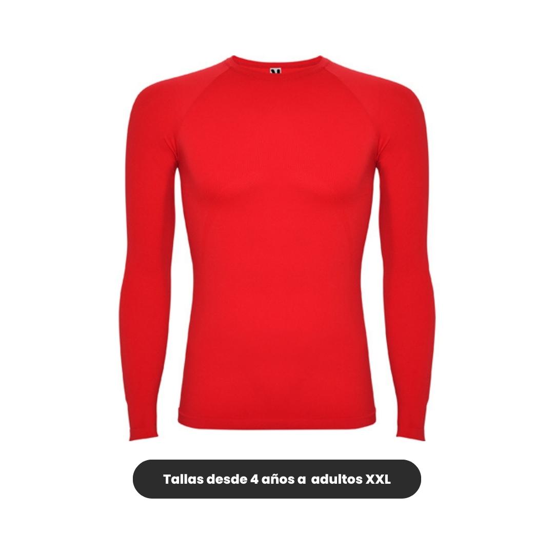 Camiseta térmica deportiva Roly roja
