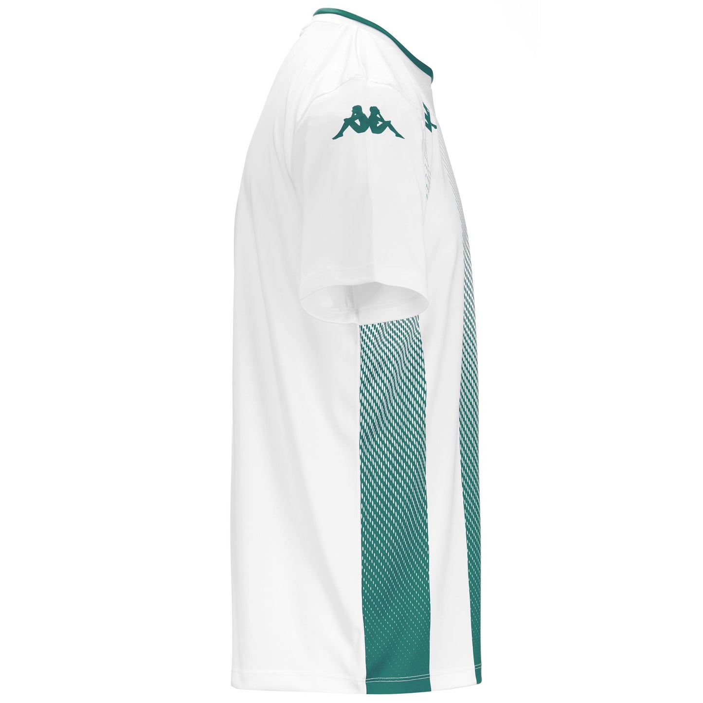 Camiseta Kappa Bugo blanco verde