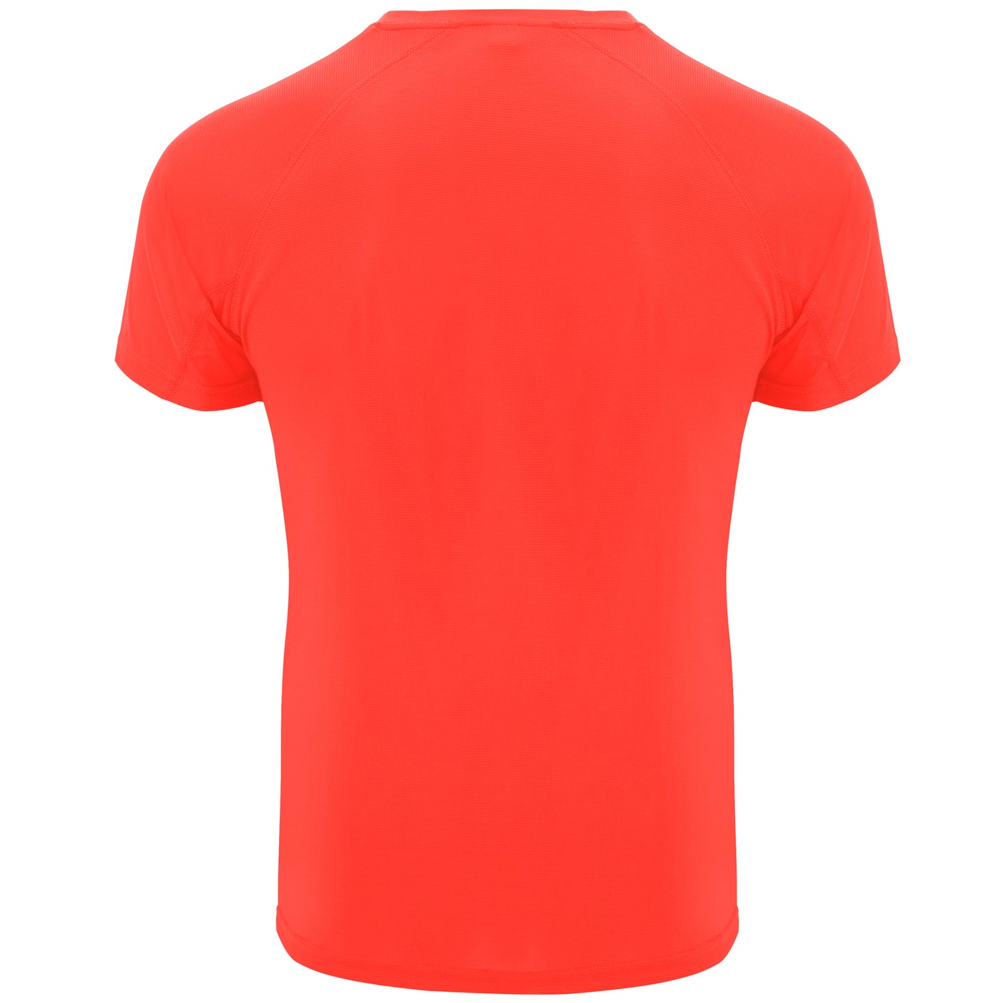 Camiseta Roly Bahrain coral fluor