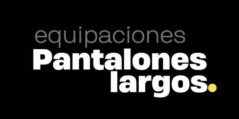Pantalones largos