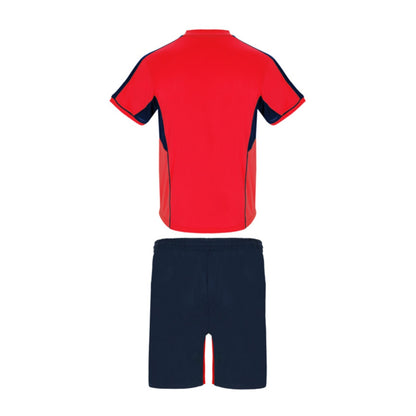 Conjunto camiseta + pantalón Roly Boca rojo marino
