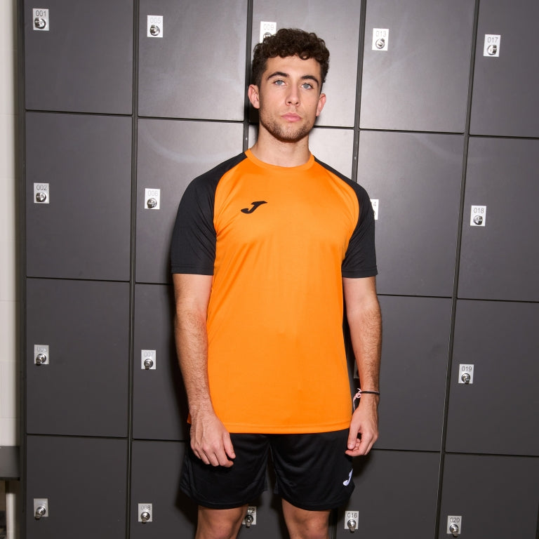 Camiseta Joma Academy IV naranja negro