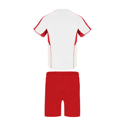 Conjunto camiseta + pantalón Roly Boca blanco rojo