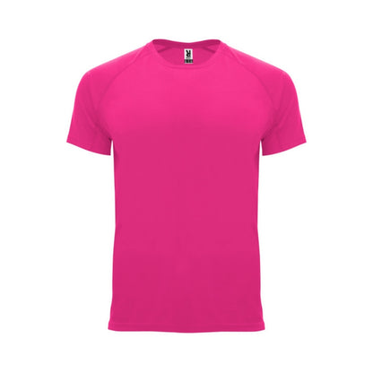 Camiseta Roly Bahrain fucsia fluor