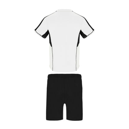 Conjunto camiseta + pantalón Roly Boca blanco negro