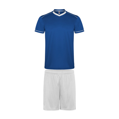Conjunto camiseta + pantalón Roly United azul blanco