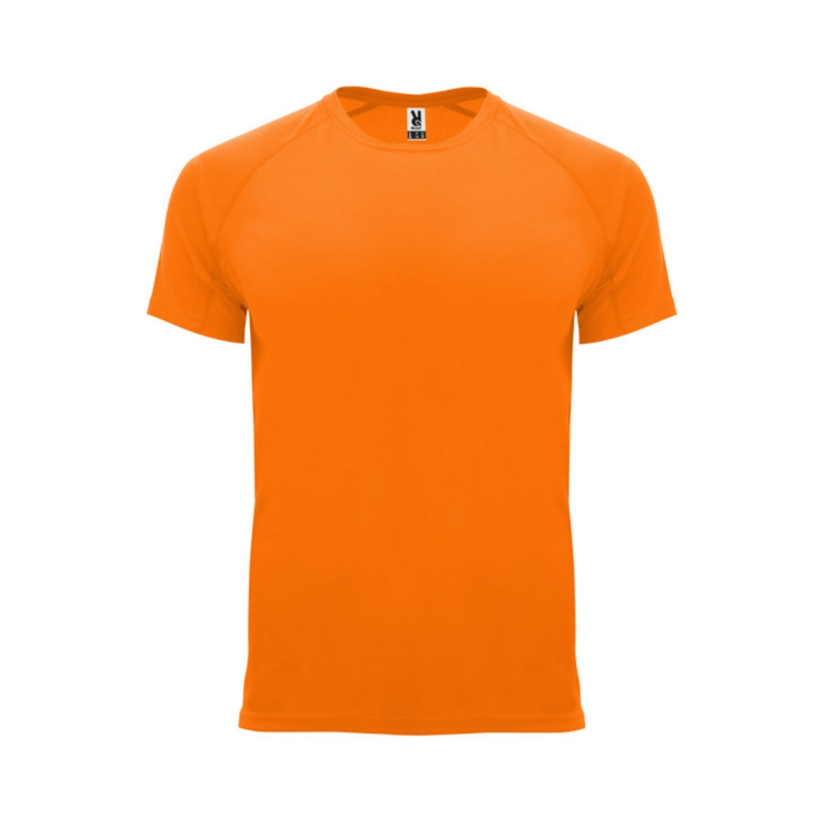Camiseta Roly Bahrain naranja fluor