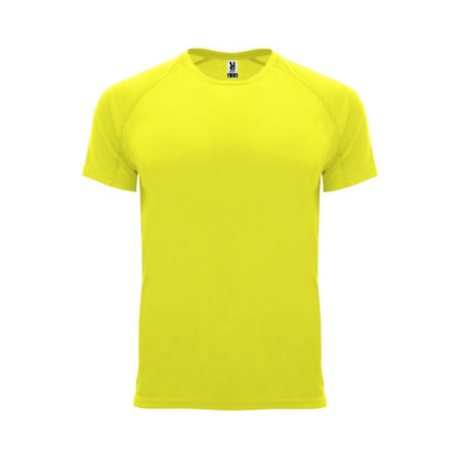 Camiseta Roly Bahrain amarillo fluor