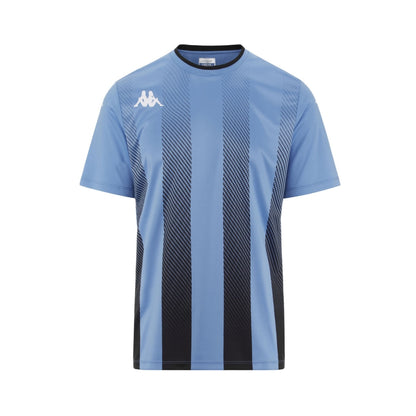 Camiseta Kappa Bugo celeste negro
