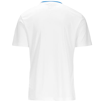 Camiseta Kappa Bugo blanco azul