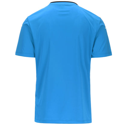 Camiseta Kappa Bugo celeste negro