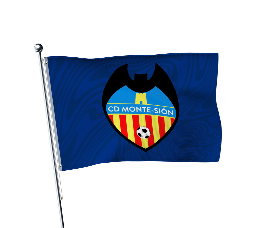 Bandera escudo CD Monte-Sión 100x70cm