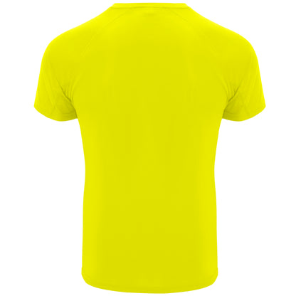 Camiseta Roly Bahrain amarillo fluor