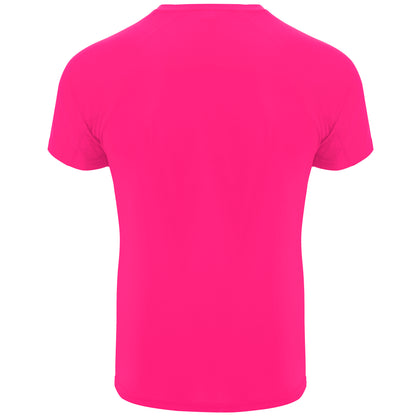 Camiseta Roly Bahrain fucsia fluor