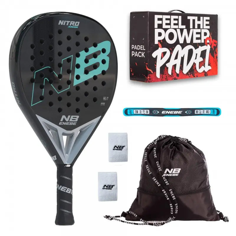 Pack pádel Enebe Nitro Green Junior